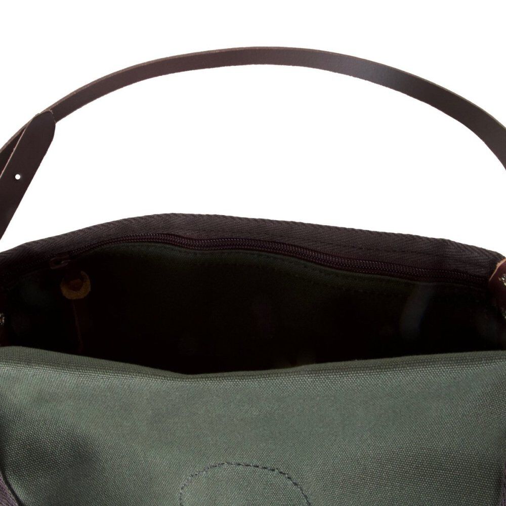 6 Liters Capacity Olive Drab Large Deluxe Shell Purse B-112-OD