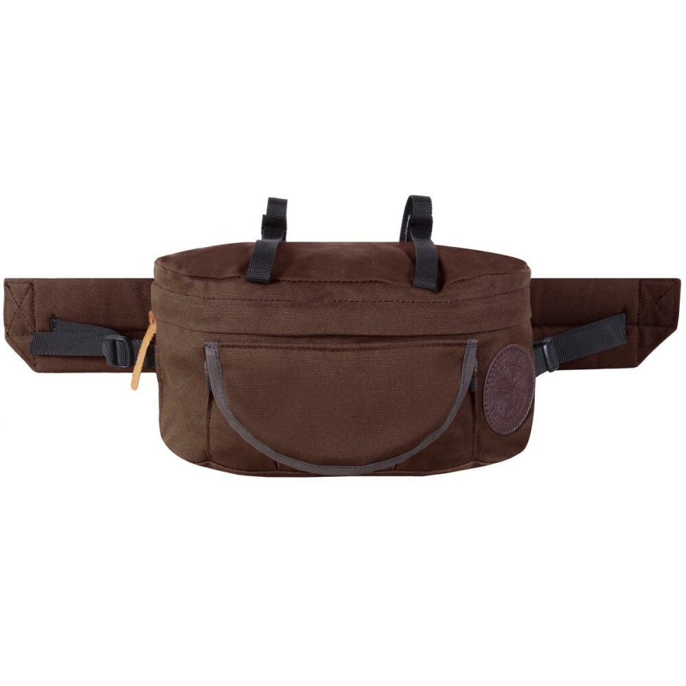 9 Liter Capacity Brown Canvas Lumbar Pack B-178-BRN