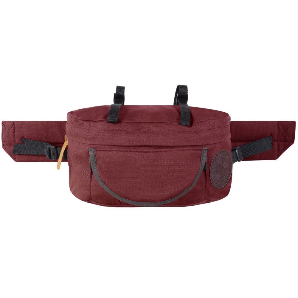 9 Liter Capacity Burgundy Canvas Lumbar Pack B-178-BRG