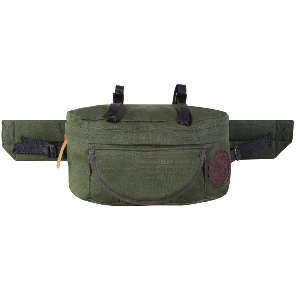 9 Liter Capacity Olive Drab Canvas Lumbar Pack B-178-OD