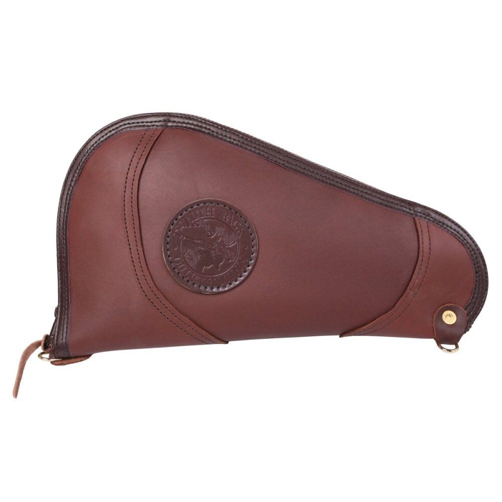 Brown Mini Smooth Leather Pistol Rug L-309-BRN