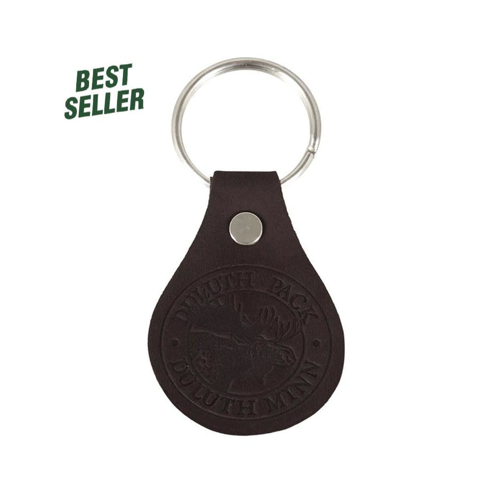 Smooth Leather Key Fob M-180