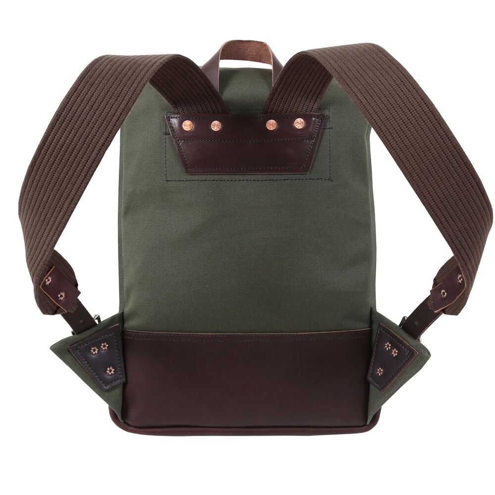 Deluxe Roll-Top Scout Backpack - Brown B-1408-BRN