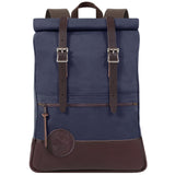 Deluxe Roll-Top Scout Backpack - Navy B-1408-NVY