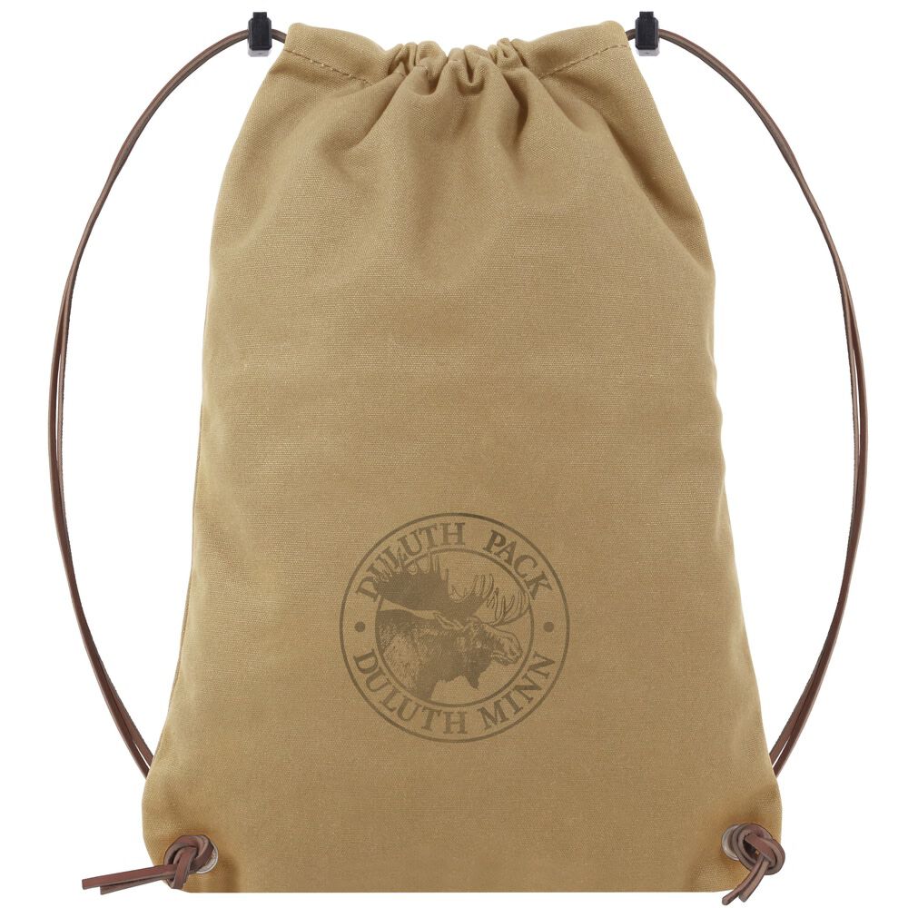 Drawstring Backpack - Khaki B-150-KHK