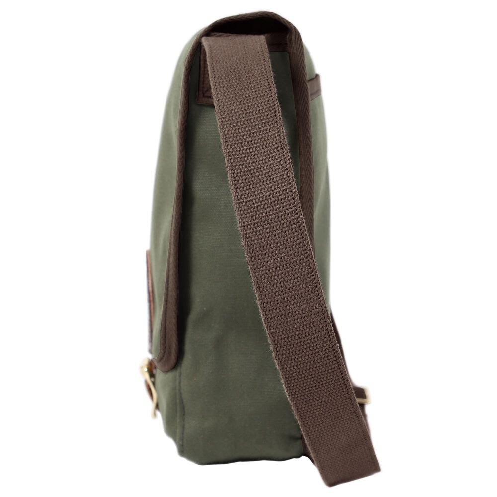 Haversack with Leather Trim B-136