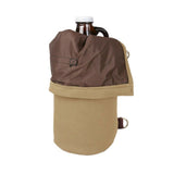 Khaki Canvas One Size Growler Pack B-195-KHK