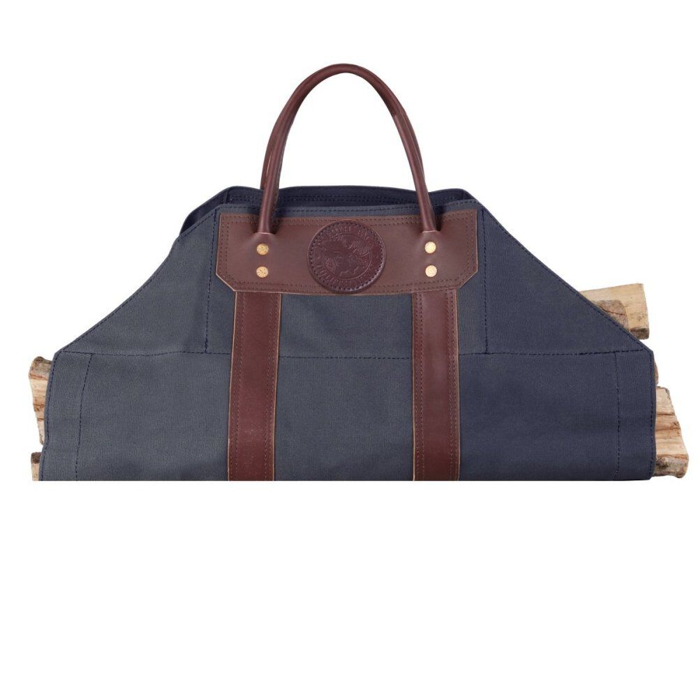 Navy Canvas Log Carrier M-101-NVY