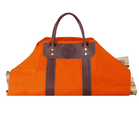 Orange Canvas Log Carrier M-101-ORG