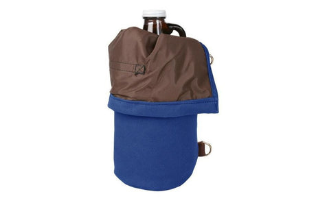 Royal Blue Canvas One Size Growler Pack B-195-ROY