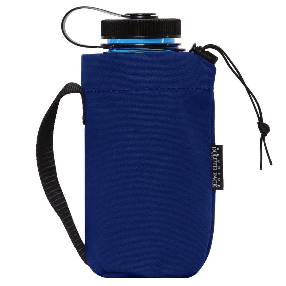 Royal Blue Canvas Water Bottle Pouch E-113-ROY