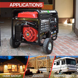 10000-Watt Dual Fuel Hybrid Portable Generator DS10000EH