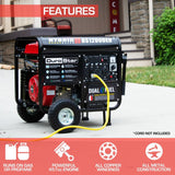 12000-Watt Dual Fuel Hybrid Portable Generator DS12000EH