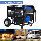 12000-Watt Gas Powered Portable Generator XP12000E