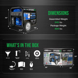 15000-Watt Tri Fuel Hybrid Portable Generator XP15000HXT