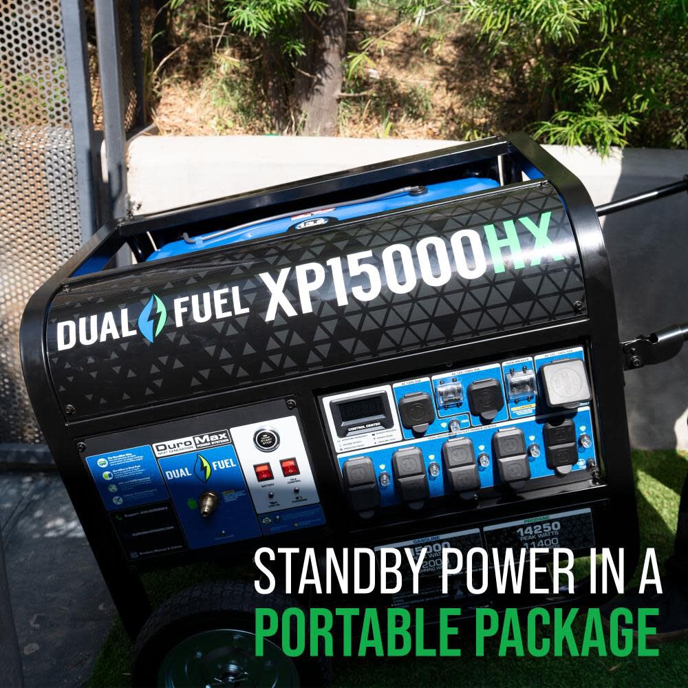 15000-Watt Tri Fuel Hybrid Portable Generator XP15000HXT