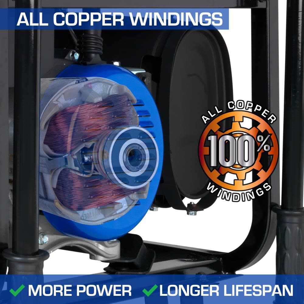 15000 Watt V-Twin Gas Powered Electric Start Portable Generator XP15000E