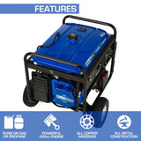 8500 Watt 16hp Dual Fuel Portable Generator with Electric Start XP8500EH