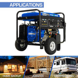 8500 Watt 16hp Dual Fuel Portable Generator with Electric Start XP8500EH