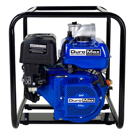 DuroMax270cc Gasoline Powered 4-in Water Pump XP904WP