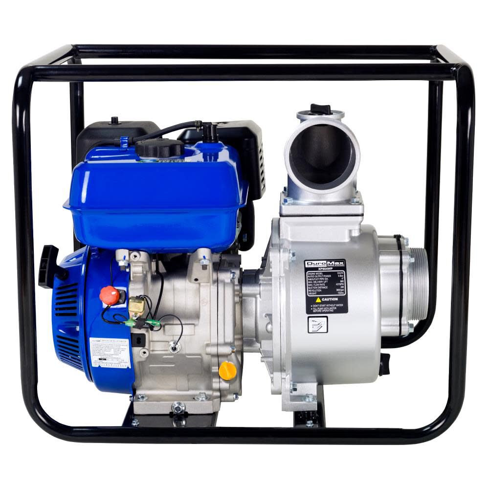 DuroMax270cc Gasoline Powered 4-in Water Pump XP904WP