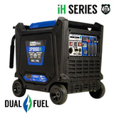 Generator Dual Fuel Digital Inverter Hybrid Portable 9000 Watt XP9000iH