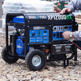 Generator Dual Fuel Gas Propane Portable with CO Alert 12000 Watt XP12000HX