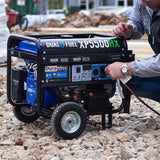 Generator Dual Fuel Gas Propane Portable with CO Alert 5500 Watt XP5500HX