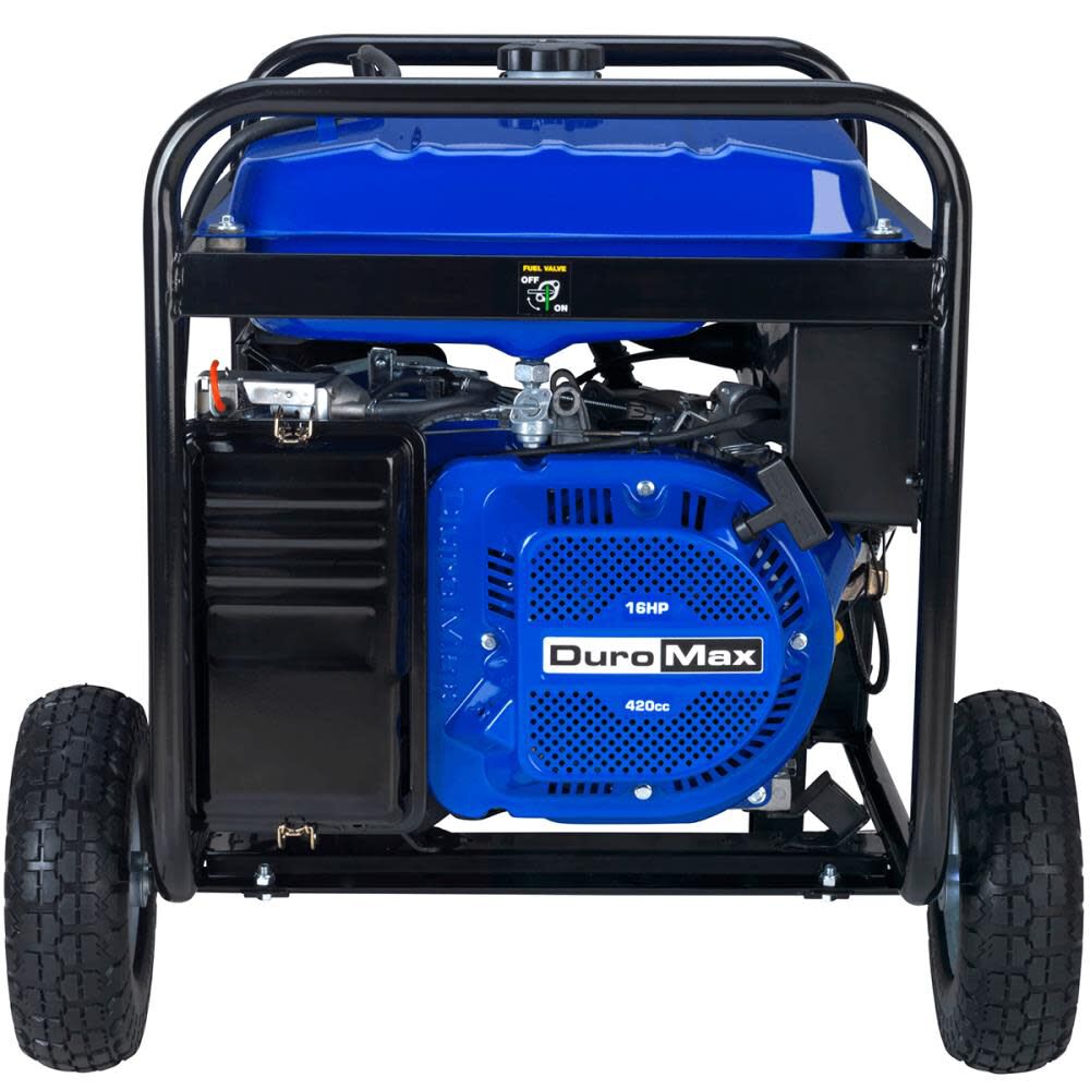 XP8500E-Watt 420cc Gas Generator with Electric Start and Wheel Kit XP8500E