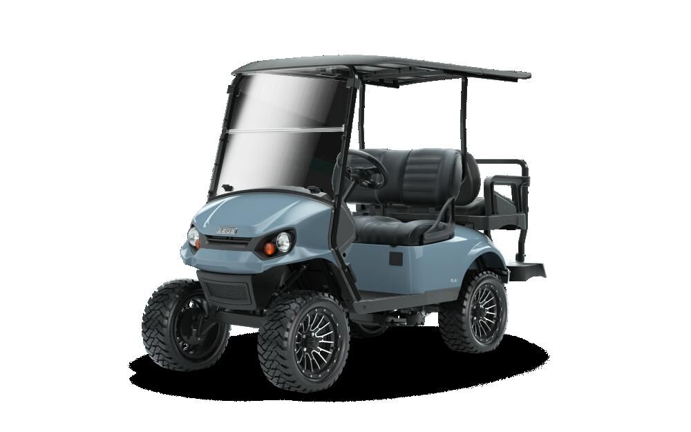 Express S4 4 Seat Gas Golf Cart Ocean Gray 10013561-OG