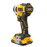 ATOMIC 20V MAX Lithium-Ion Brushless Cordless Compact 1/4 In. Impact Driver Kit & Drill Bit Set W/2Ah Battery & Charger