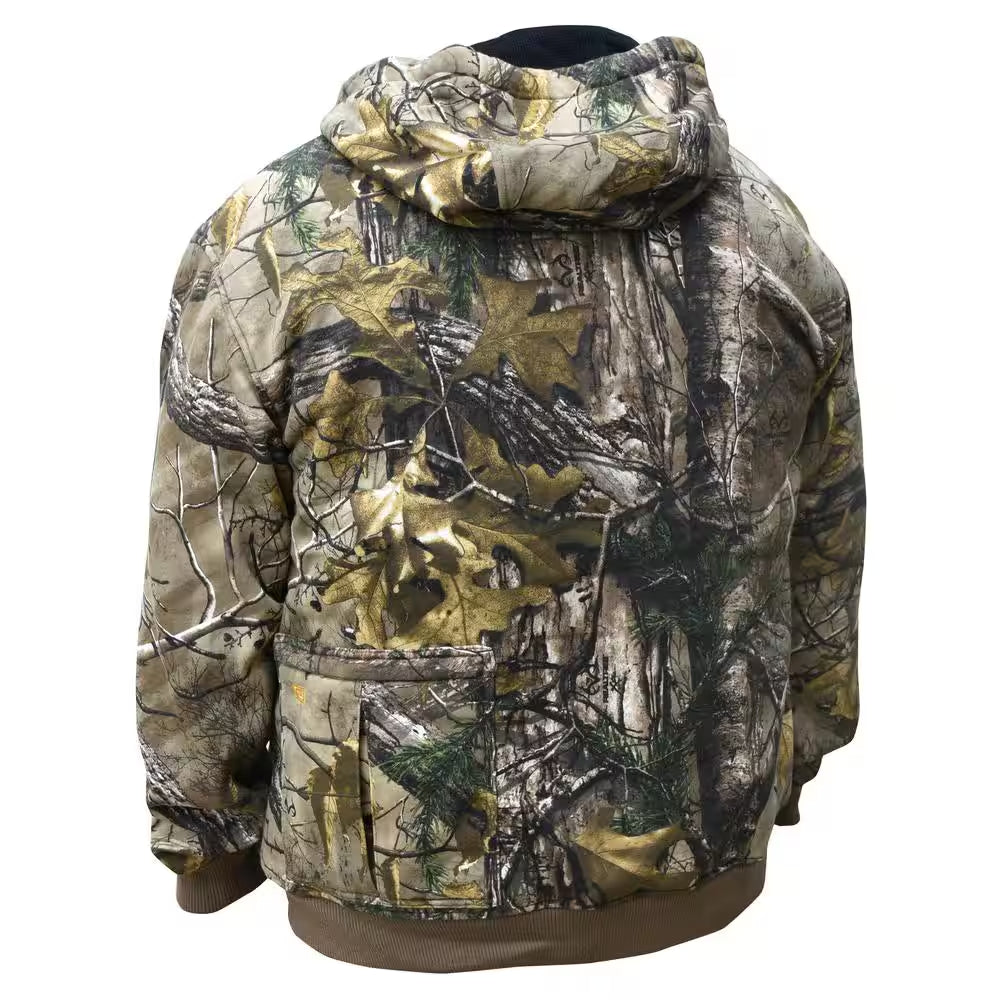 Men'S Xlarge 20-Volt MAX XR Lithium-Ion Camoflauge Hoodie Kit with 2.0 Ah Battery and Charger