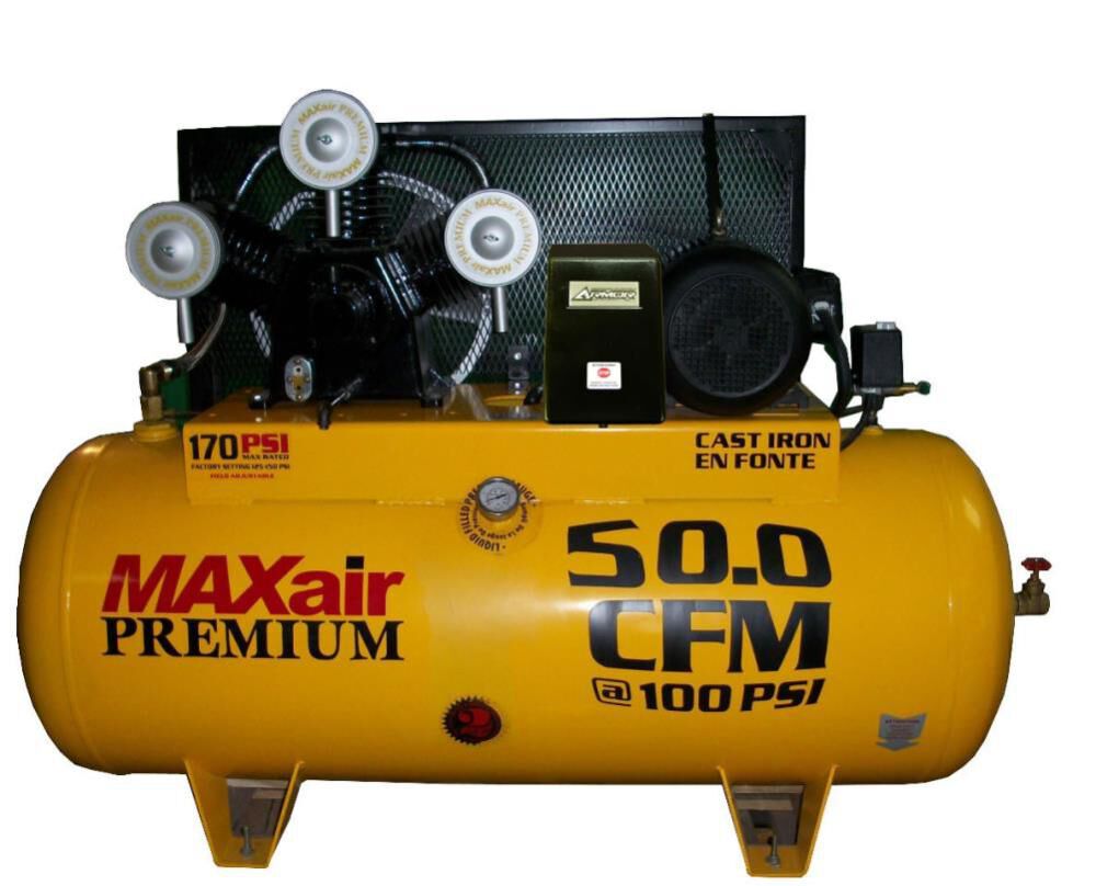 Maxair 120 Gallon 10 HP Stationary Air Compressor C101120H1-MS208-MAP