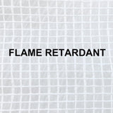 String Reinforced Flame Retardant Poly Sheeting, 10 MIL, 20ft x 100ft FR SP10-20100-FR