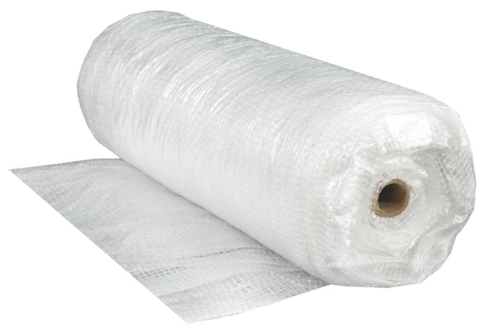 String Reinforced Non-Flame Retardant Poly Sheeting, 6 MIL, 12ft x 100ft SP6-12100