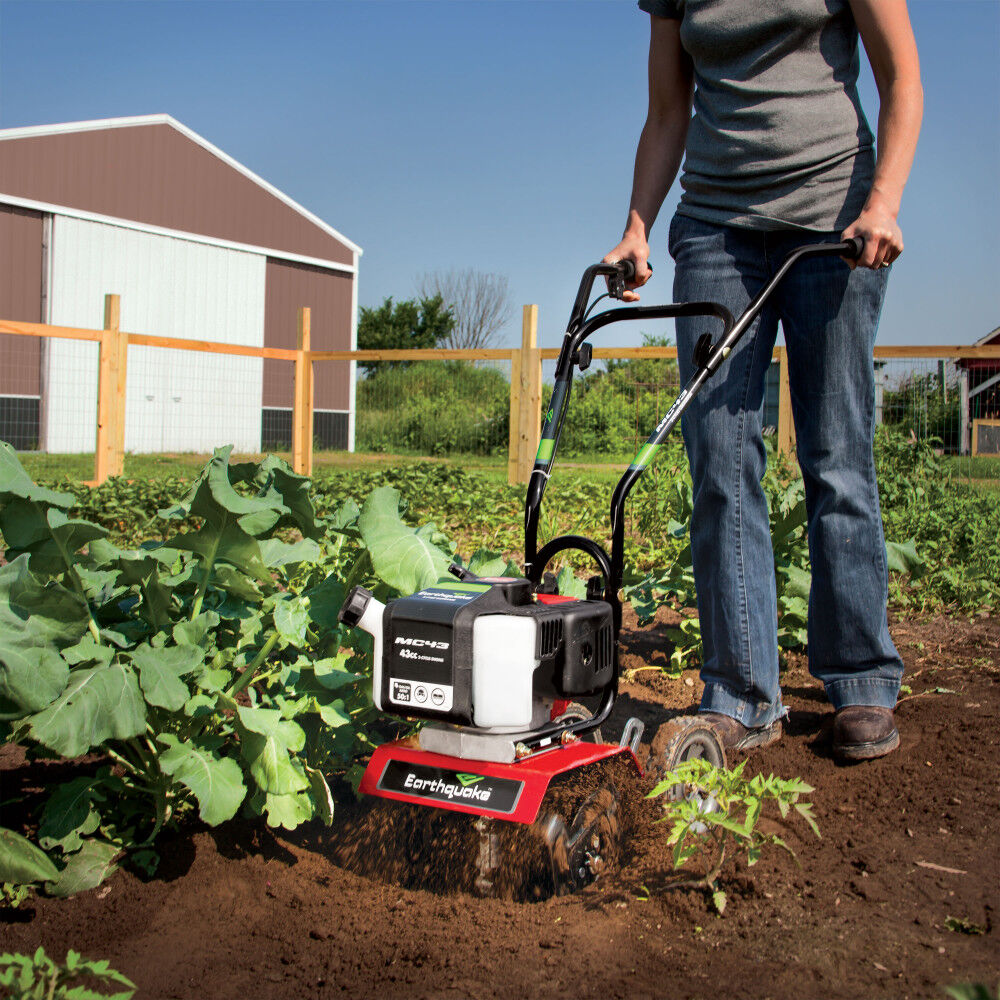 Mini Cultivator Tiller with 43cc 2-Cycle Viper Engine MC43