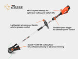 16in 56V eFORCE String Trimmer Brushless Motor with 2.5Ah Battery DSRM-2100C1