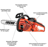 16inch 35.8cc Gas 2-Stroke Cycle Rear Handle Chainsaw CS-361P-16