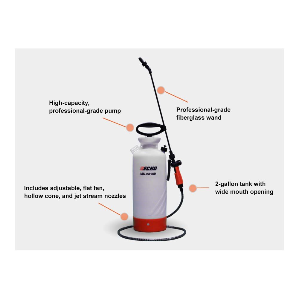 2 Gallon 45 PSI Handheld Manual Sprayer MS-2310H