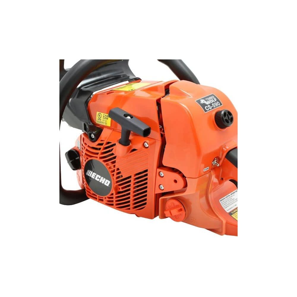 24 in Bar & Chain 59.8 cc 2-Stroke Gasoline Powered Chainsaw CS-590-24