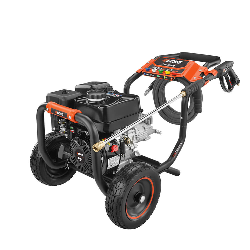 3200 PSI Gas Pressure Washer with 4-Stroke Engine PW-3200