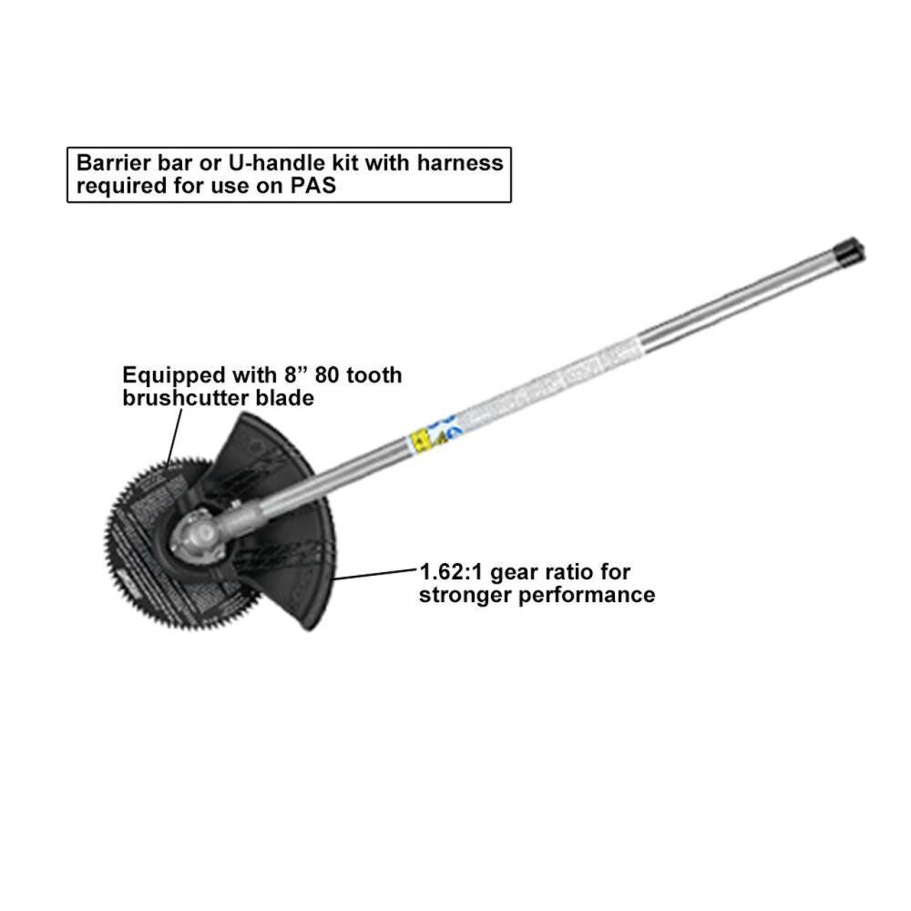 33in 80-Tooth PAS Brushcutter Attachment 99944200601