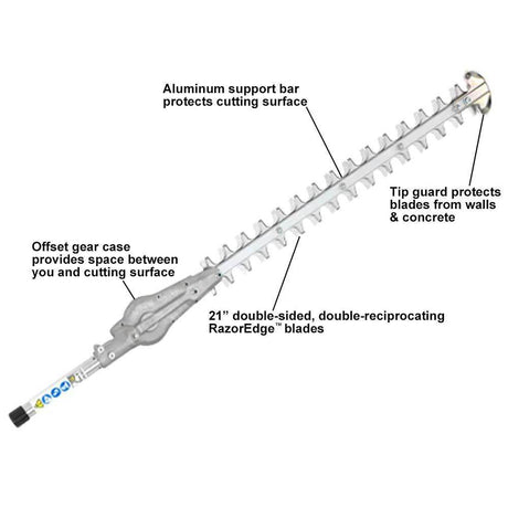 37.9in Mid-Reach Hedge Trimmer Attachment 99944200640