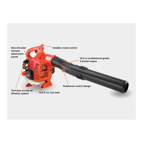 453 Cfm 25.4 cc 2-Stroke Engine Gas Powered Handheld Blower PB-2520AA