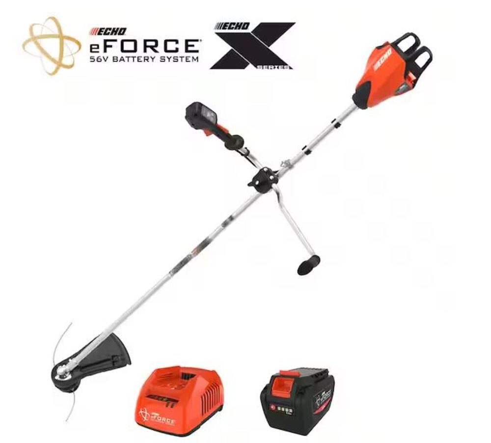 56V eFORCE Brushcutter 17in U Handle Brushless with 5Ah Battery DSRM-2600UC2