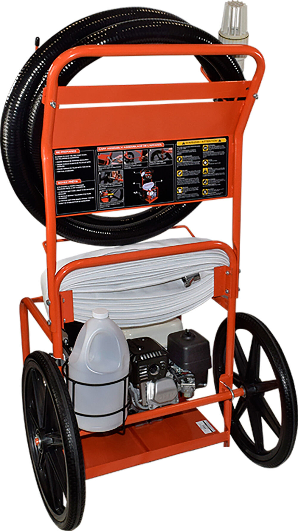 Aluminum Water Pump 2in MNPT Portable Fire Cart FP-2126