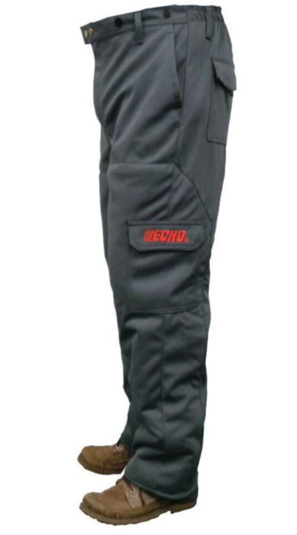 Gray Stretch Nylon 36in to 38in Arborist Pants 99988801305