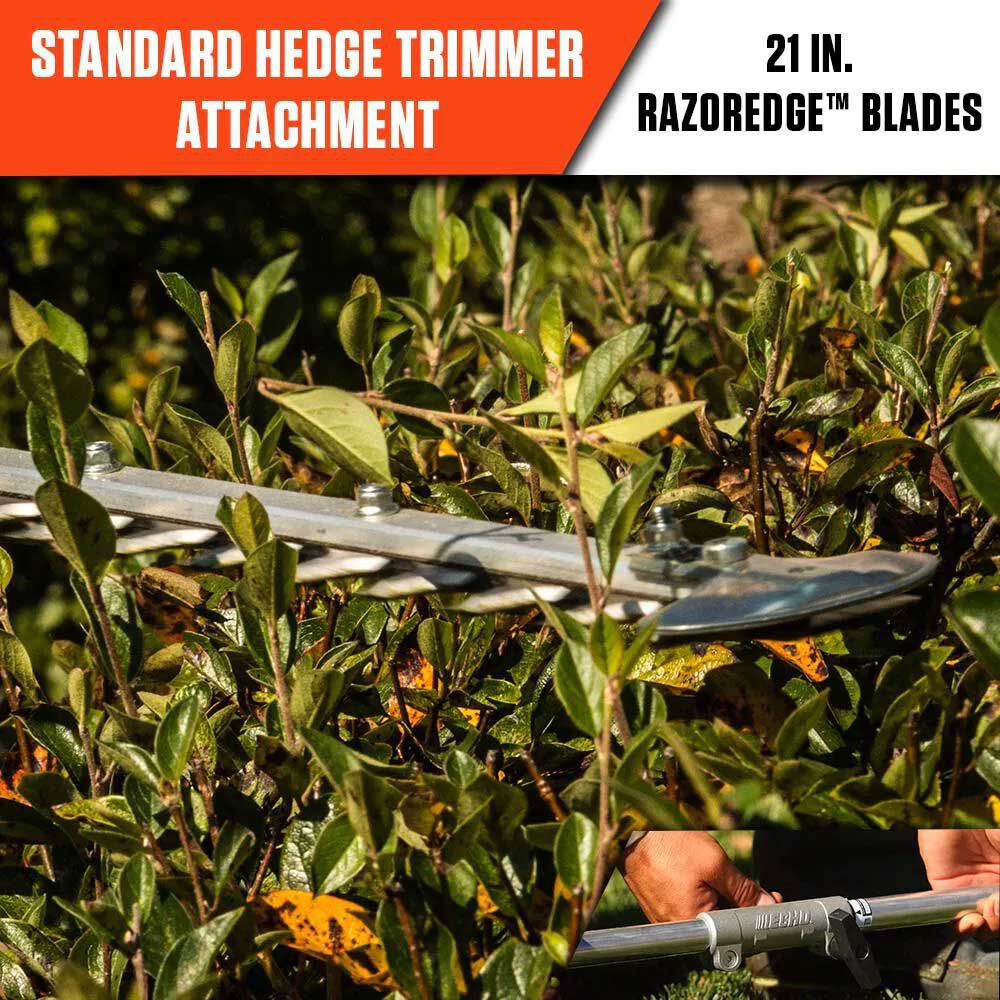 PAS Hedge Trimmer Attachment 21in Double Sided Shaft 99944200486