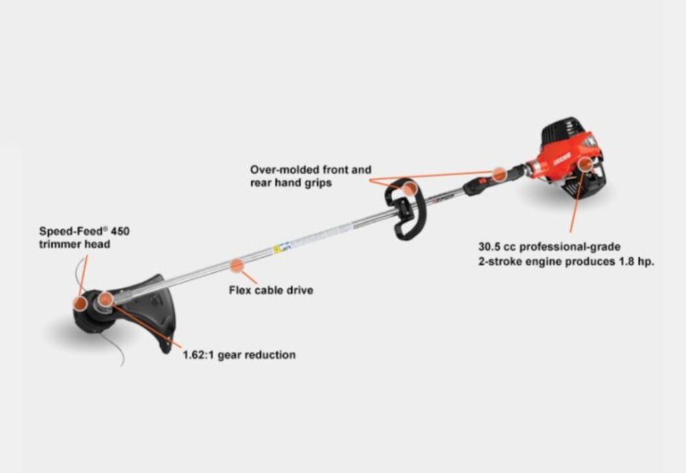 String Trimmer Gas Straight Shaft 20in SRM-3020