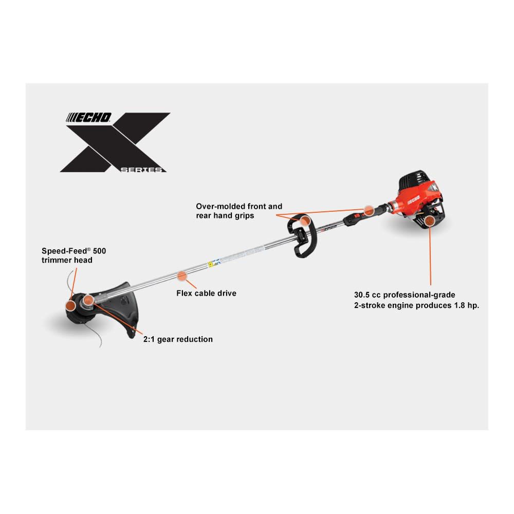 X Series 30.5 cc Professional-Grade Gasoline String Trimmers SRM-3020T